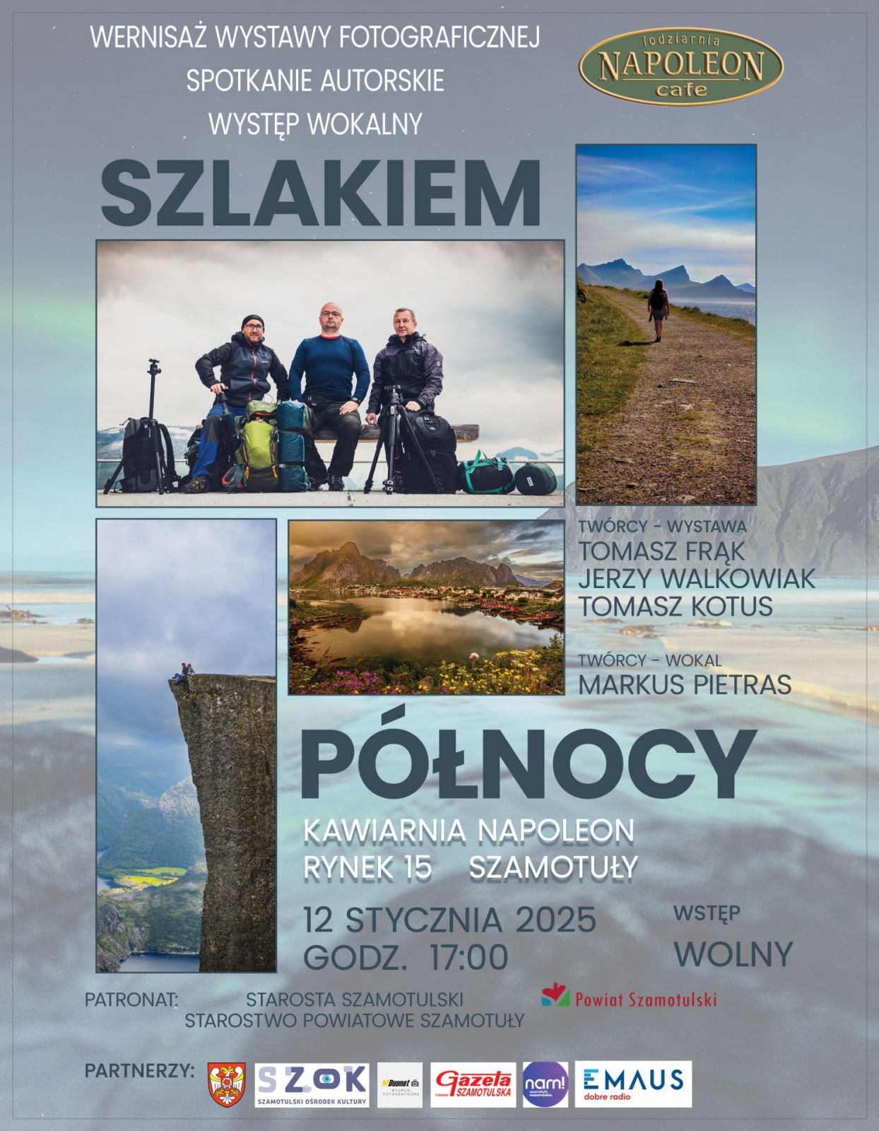 Wernisaż wystawy fotograficznej Szlakiem Północy